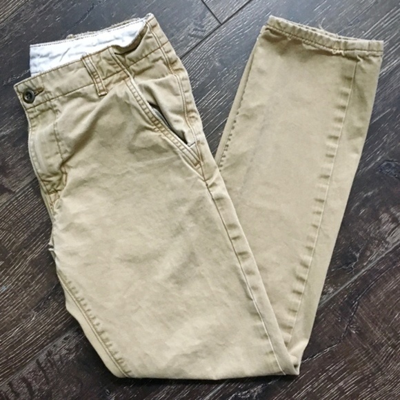 levi khaki skinny jeans